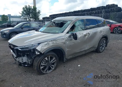 2025 Infiniti Qx60 Luxe Awd from USA, damaged, VIN 5N1AL1FS9SC349634